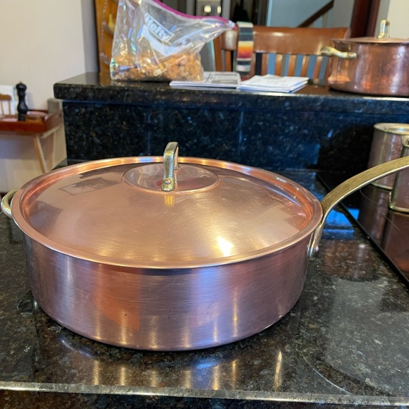 ODI Copper Sauté Pan 5.5 Qt - Picture 3 of 8